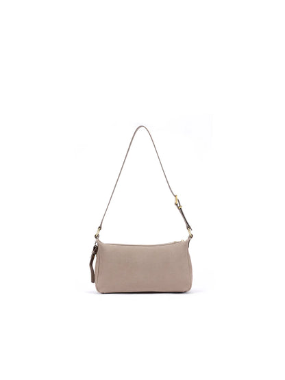 Beersister Suede Leather Bow Underarm Bag