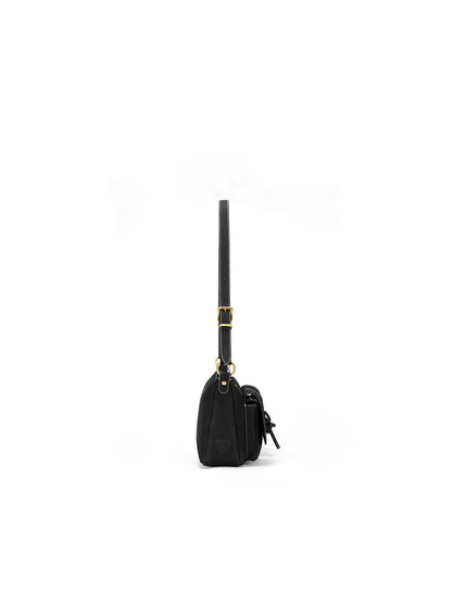 Beersister Suede Leather Bow Underarm Bag