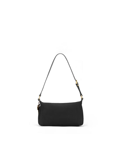 Beersister Suede Leather Bow Underarm Bag