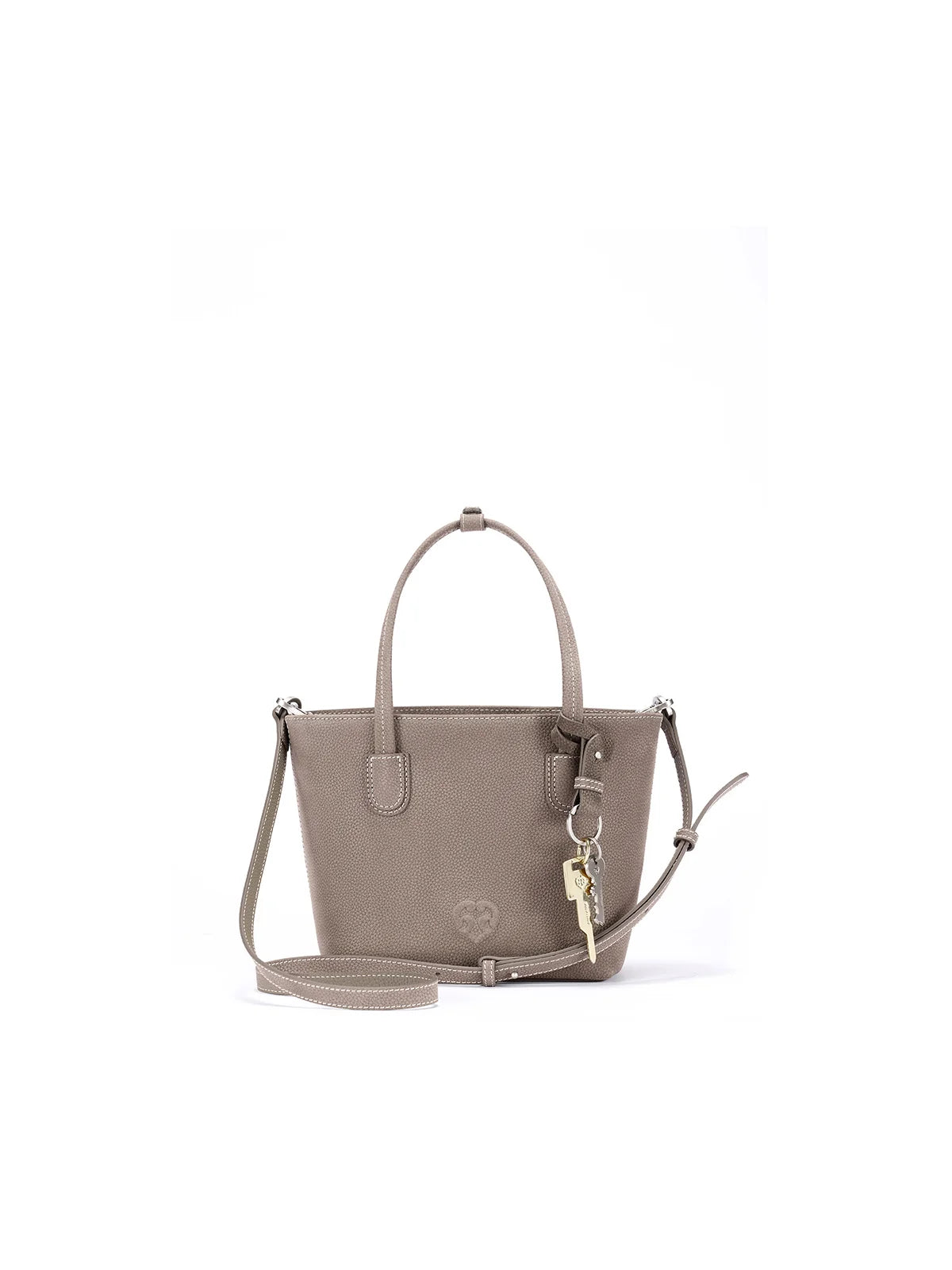 Beersister Small Suede Leather Tote Bag