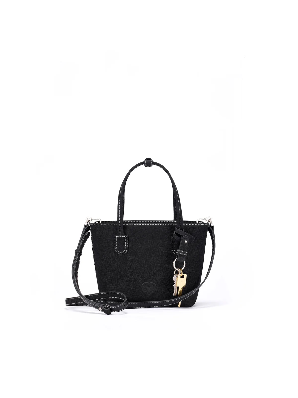 Beersister Small Suede Leather Tote Bag