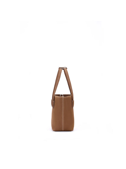 Beersister Small Suede Leather Tote Bag