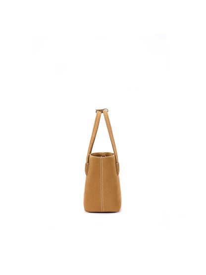 Beersister Small Suede Leather Tote Bag