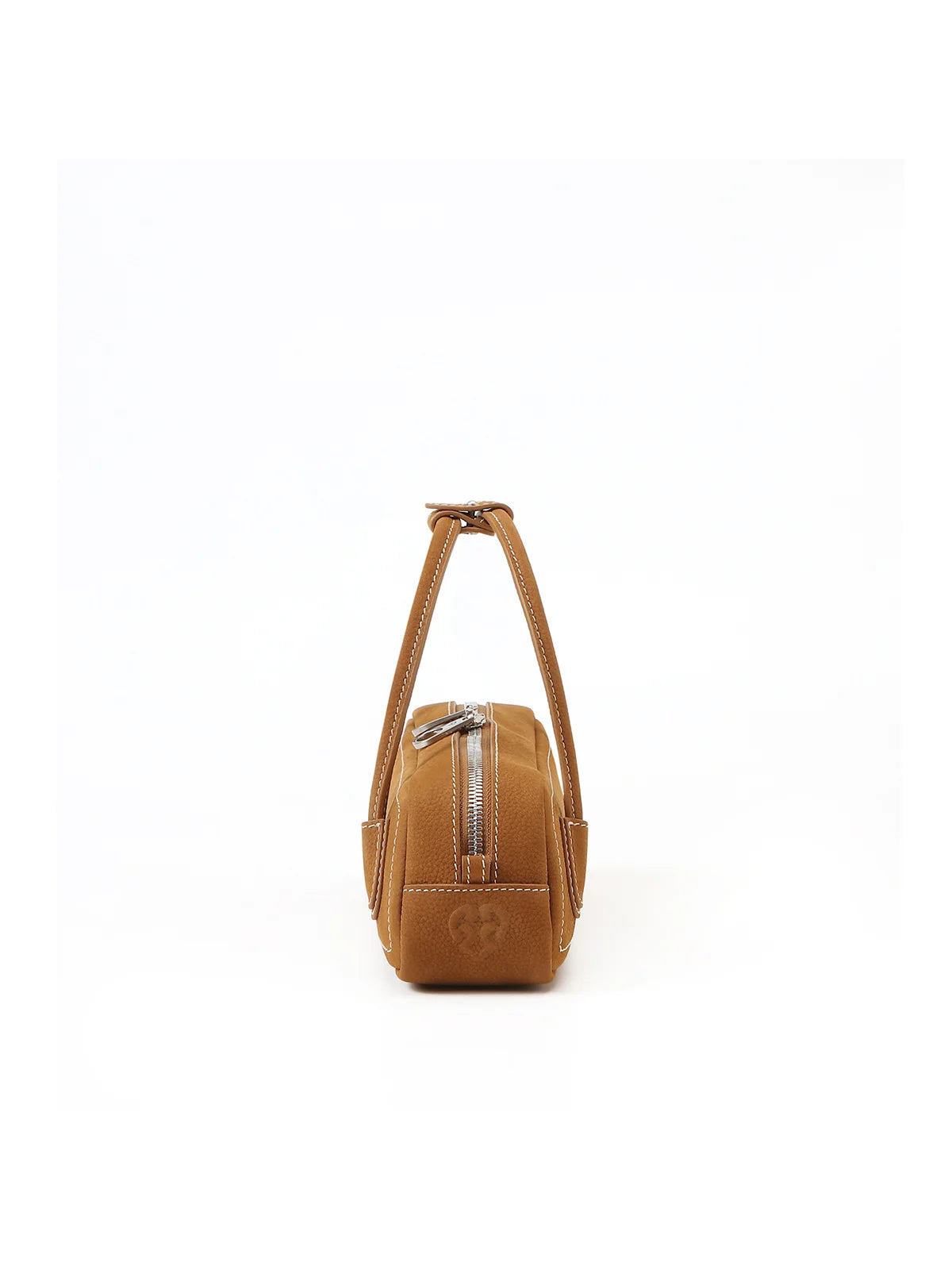 Beersister Suede Leather Mini Baguette Bag