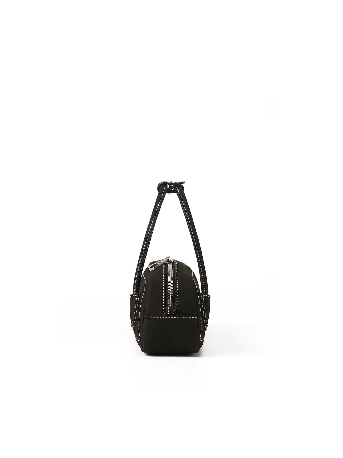 Beersister Suede Leather Mini Baguette Bag