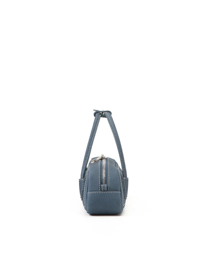 Beersister Suede Leather Mini Baguette Bag