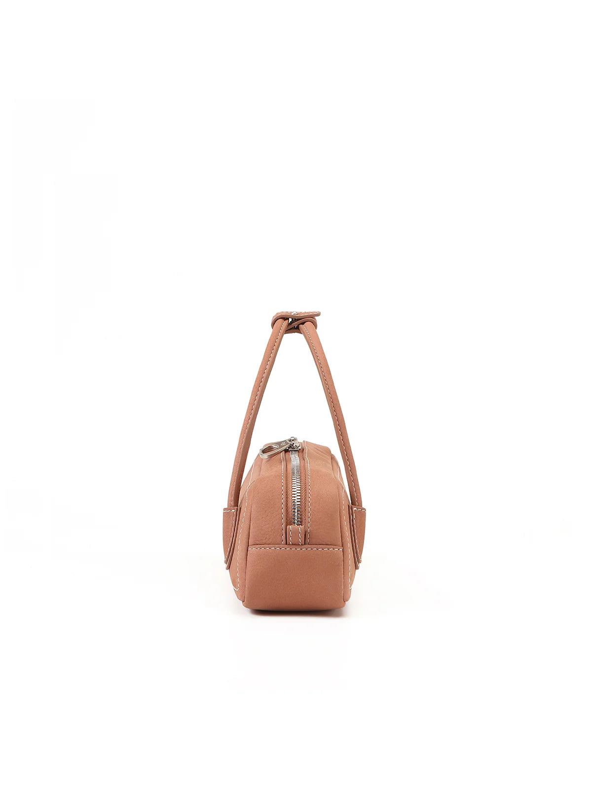 Beersister Suede Leather Mini Baguette Bag