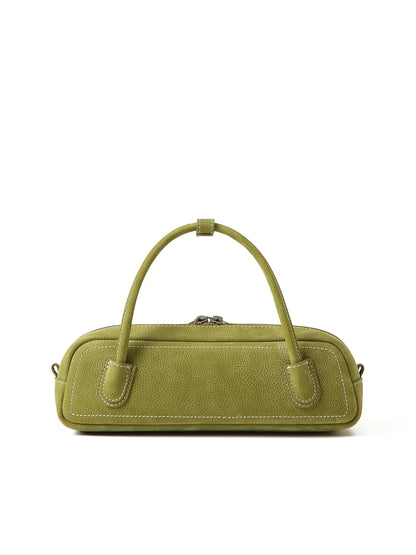 Beersister Suede Leather Mini Baguette Bag