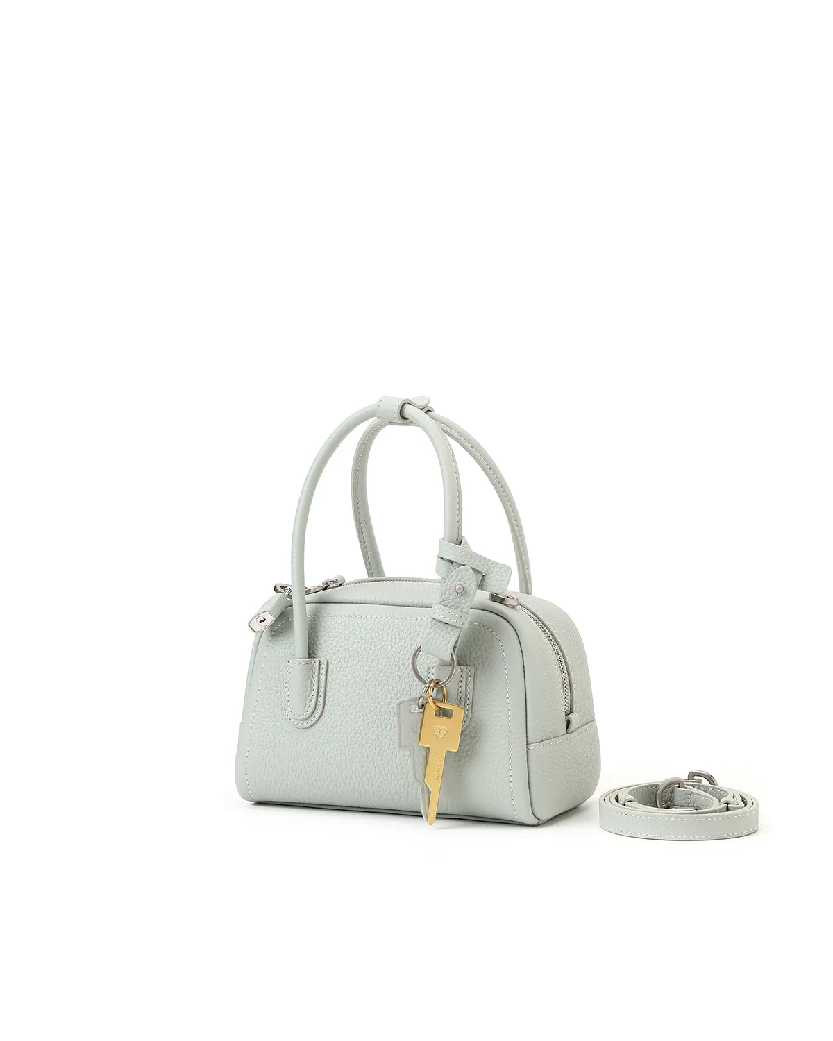 Beersister Top-grain Cowhide Mini Boston Bag