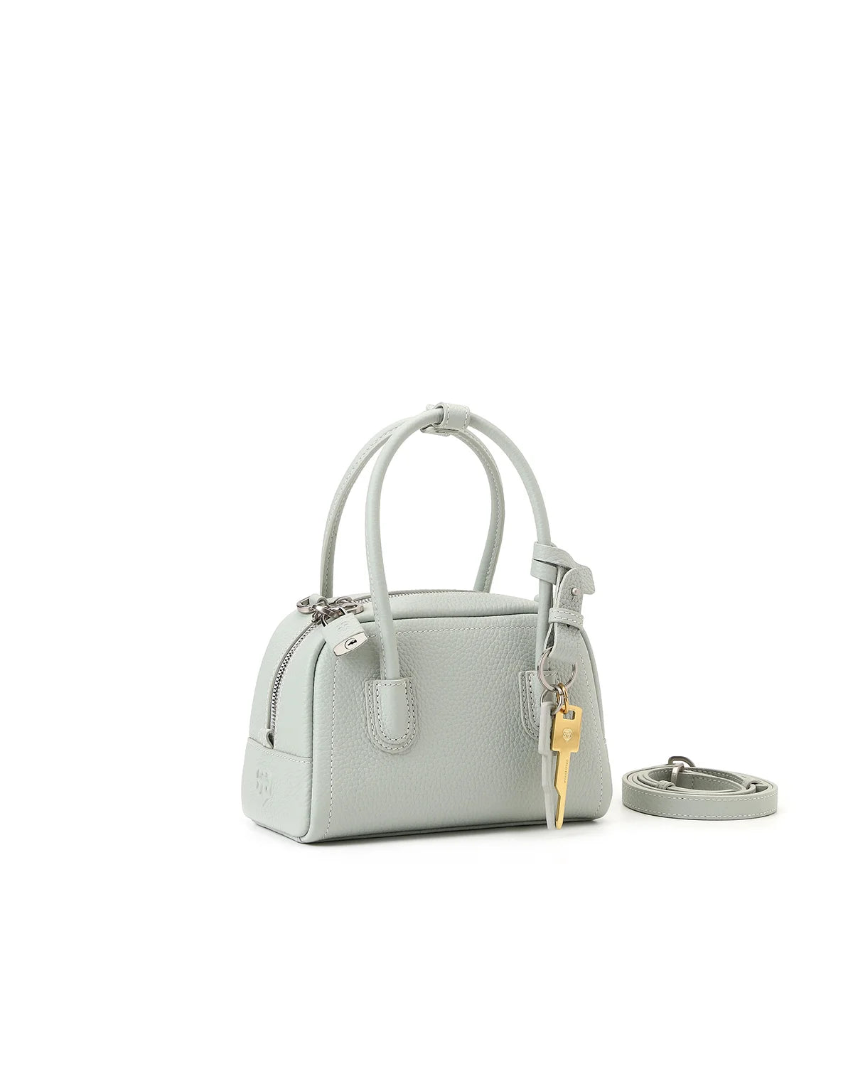 Beersister Top-grain Cowhide Mini Boston Bag