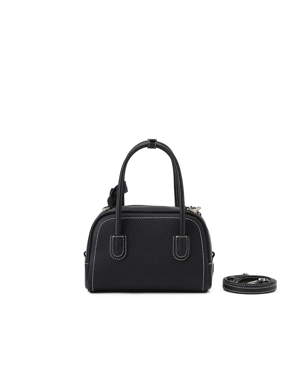 Beersister Top-grain Cowhide Mini Boston Bag