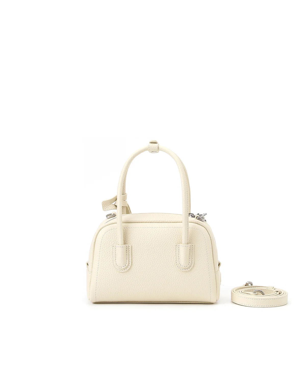 Beersister Top-grain Cowhide Mini Boston Bag