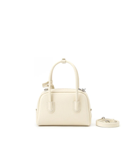 Beersister Top-grain Cowhide Mini Boston Bag