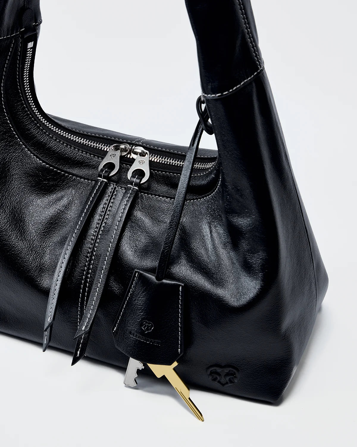 Beersister Waxed Leather HOBO Bag