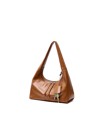 Beersister Waxed Leather HOBO Bag
