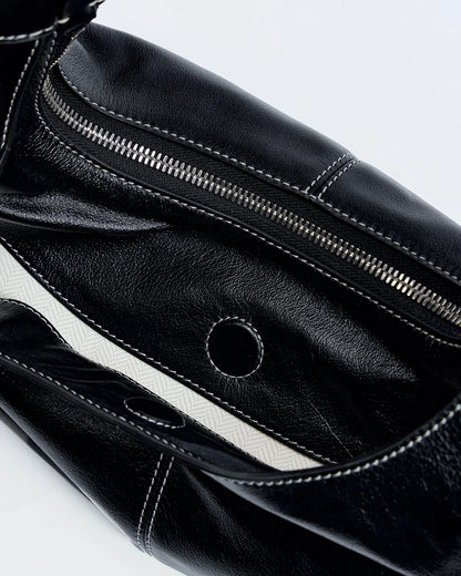Beersister Waxed Leather HOBO Bag