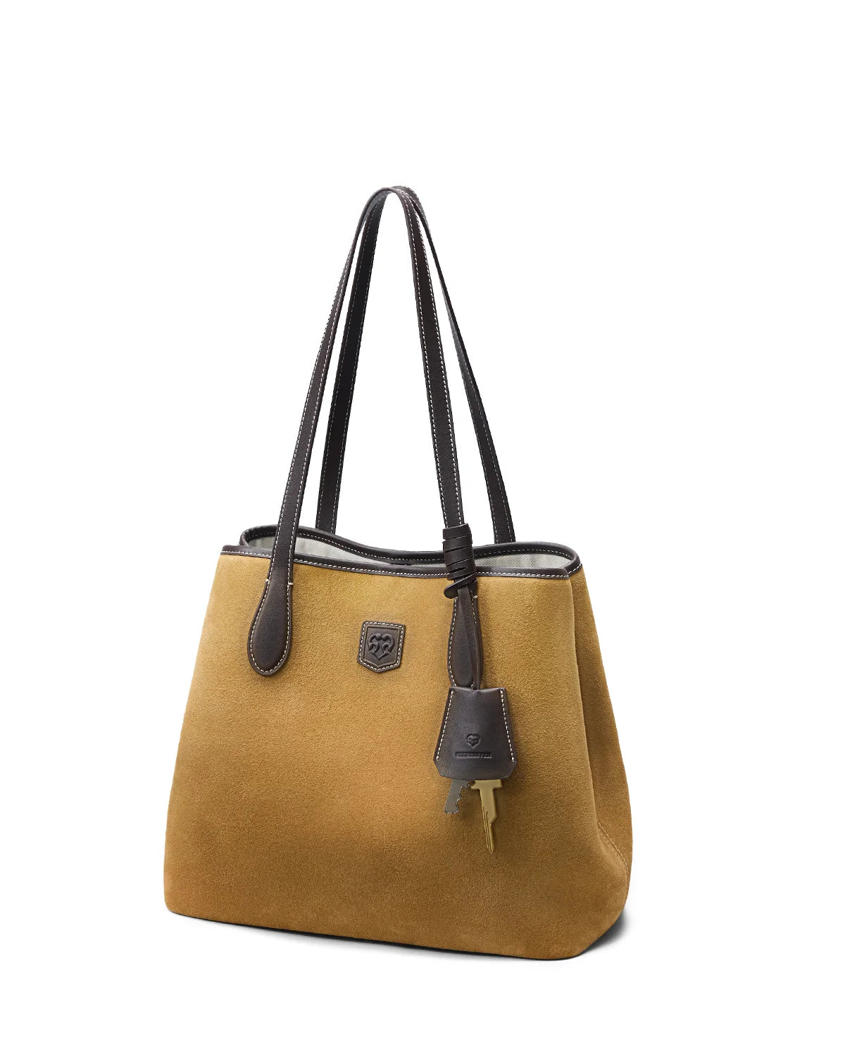 Beersister Suede Cowhide Foldable Tote Bag