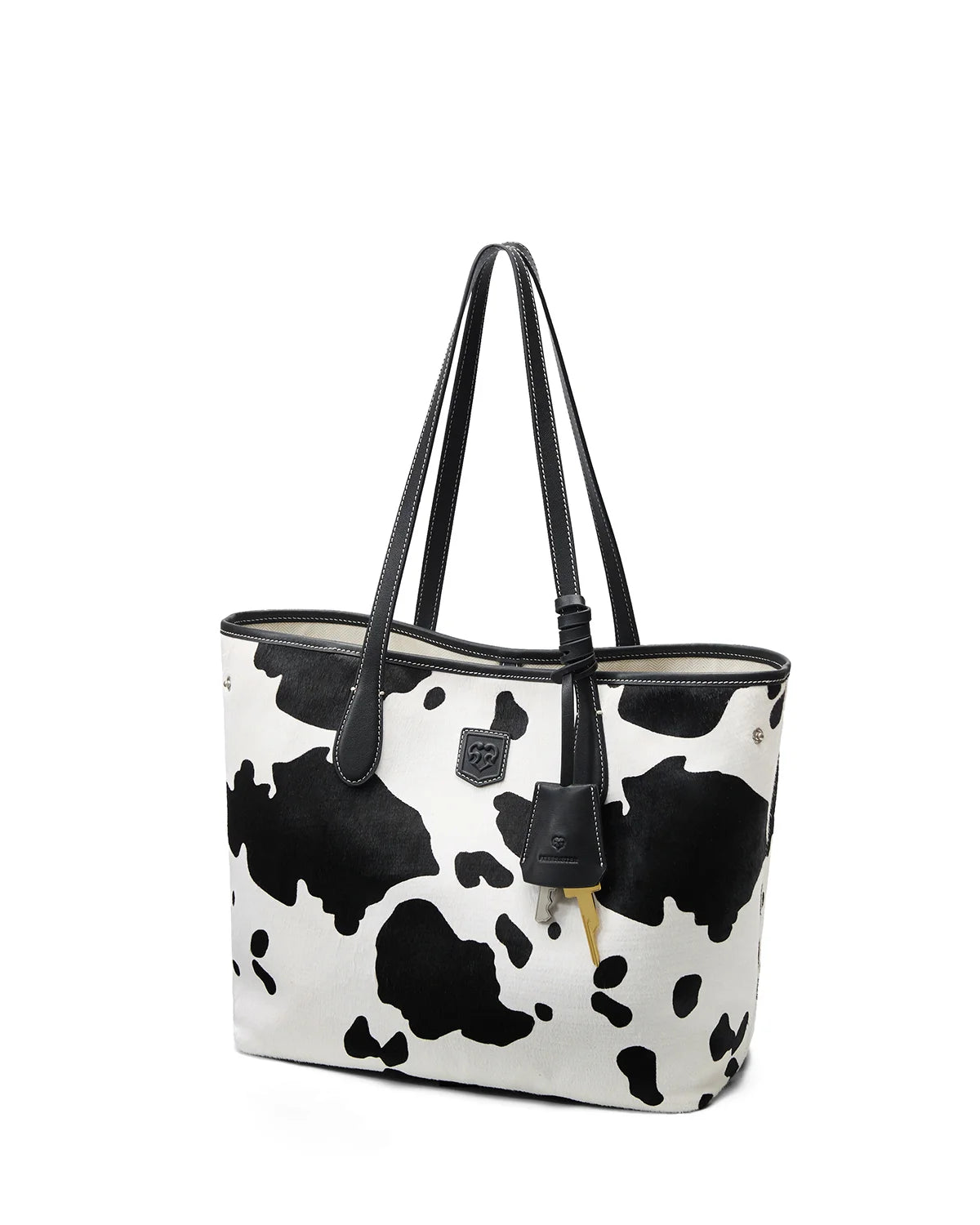 Beersister Cow Print Foldable Tote Bag