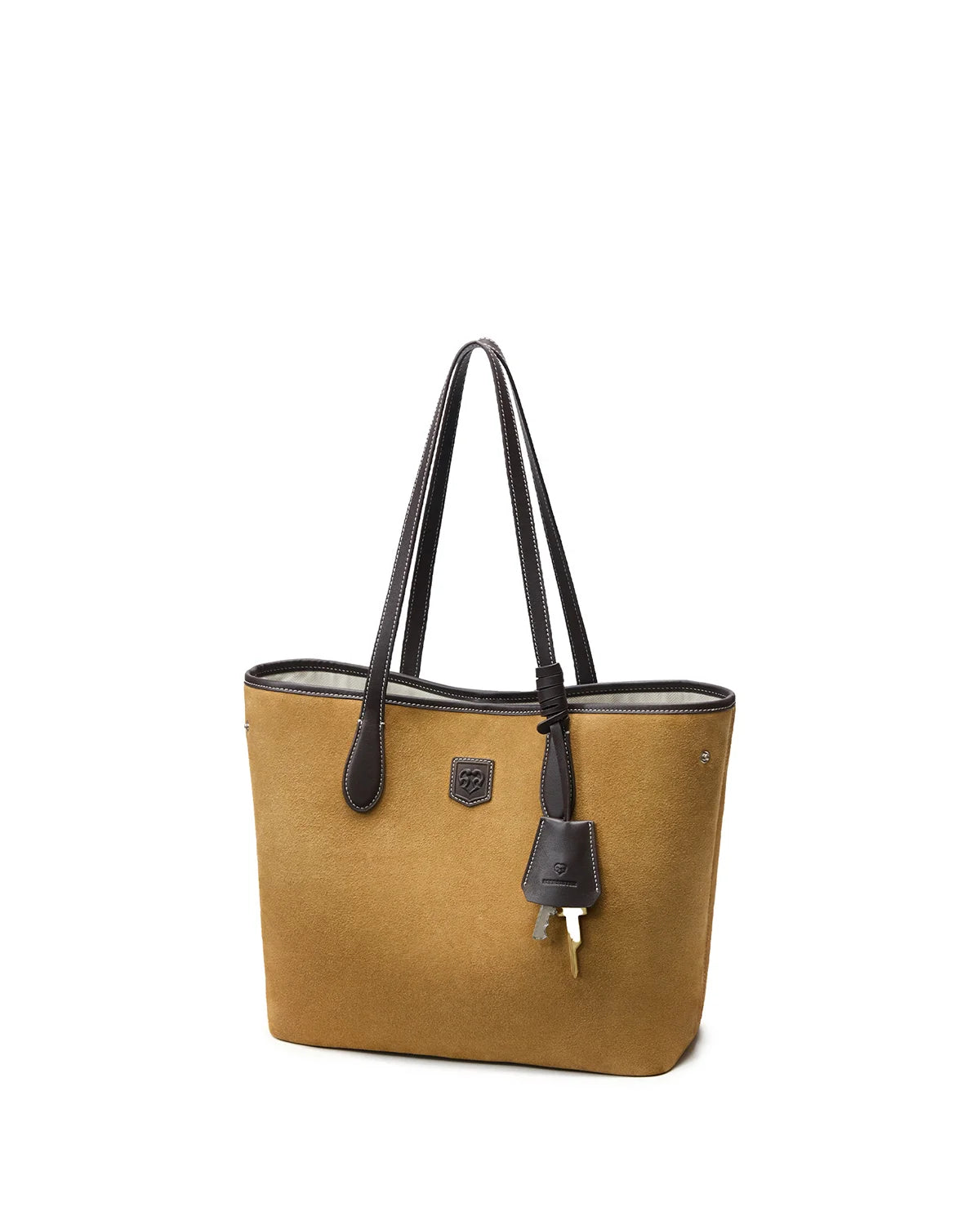 Beersister Suede Cowhide Foldable Tote Bag
