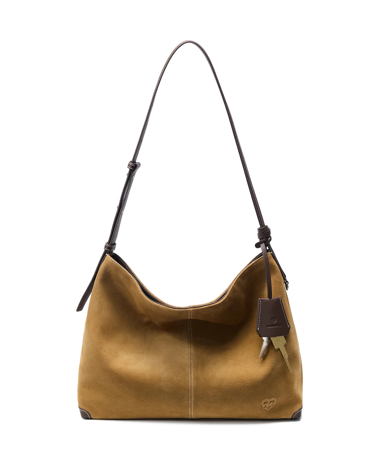 Beersister Suede Cowhide Hobo Bag