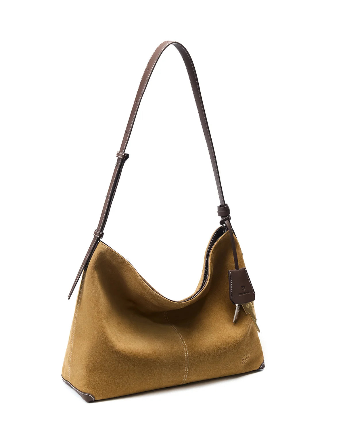Beersister Suede Cowhide Hobo Bag