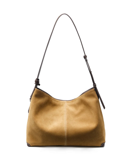 Beersister Suede Cowhide Hobo Bag