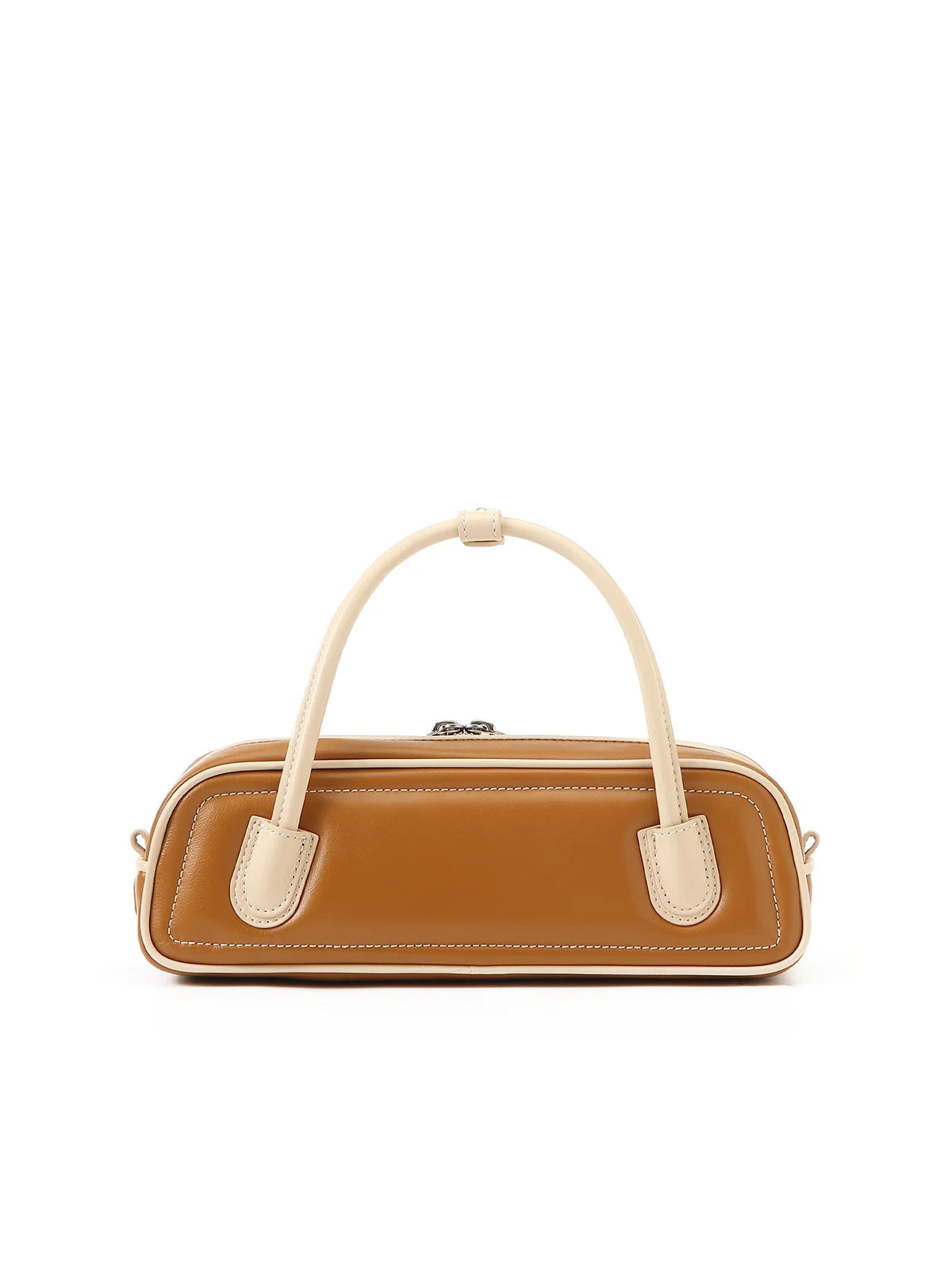 Beersister Two-Tone Lambskin Mini Baguette Bag
