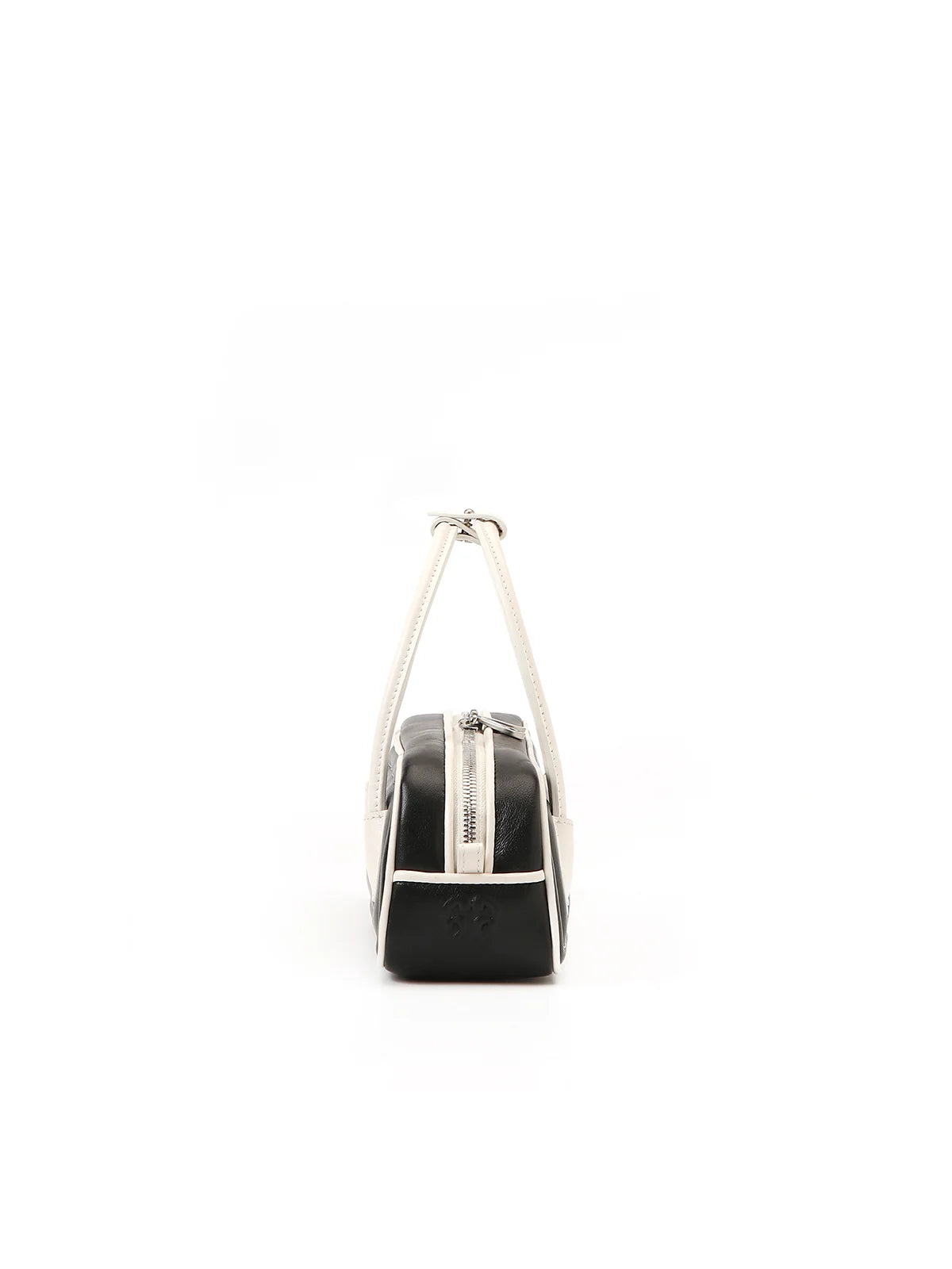 Beersister Two-Tone Lambskin Mini Baguette Bag