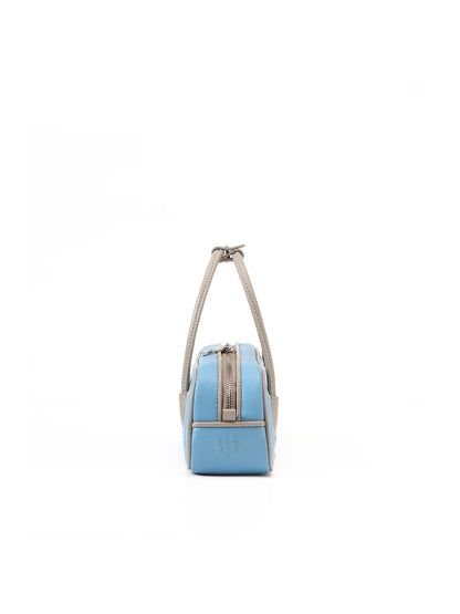Beersister Two-Tone Lambskin Mini Baguette Bag