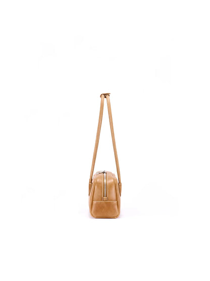 Beersister Waxed Cowhide Rectangle Bag