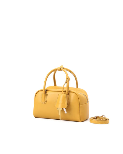Beersister Top-grain Sheepskin Soft Boston Bag