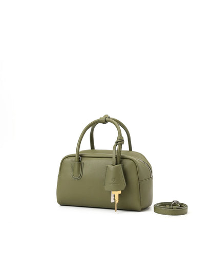 Beersister Top-grain Sheepskin Soft Boston Bag