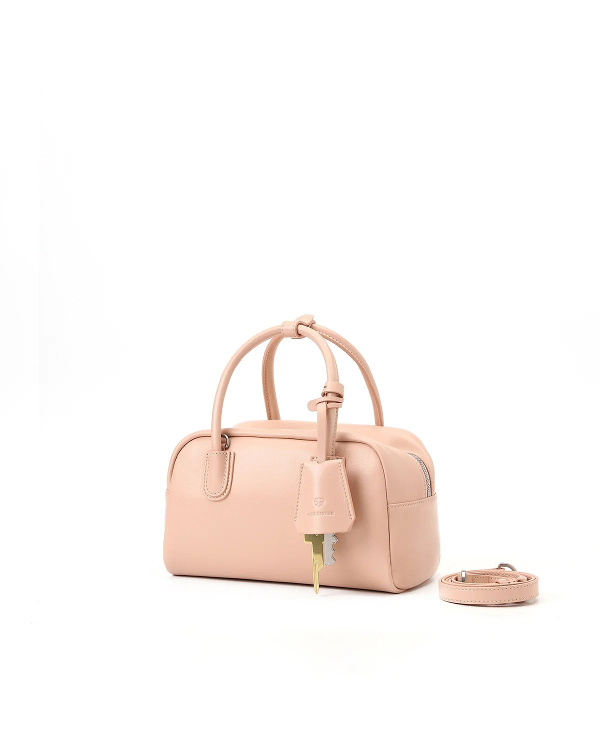 Beersister Top-grain Sheepskin Soft Boston Bag