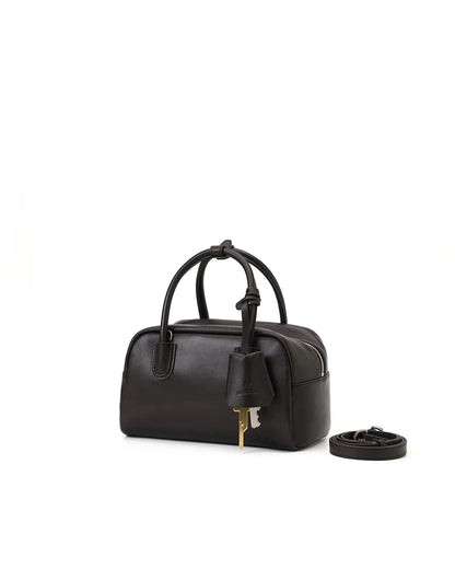 Beersister Top-grain Sheepskin Soft Boston Bag