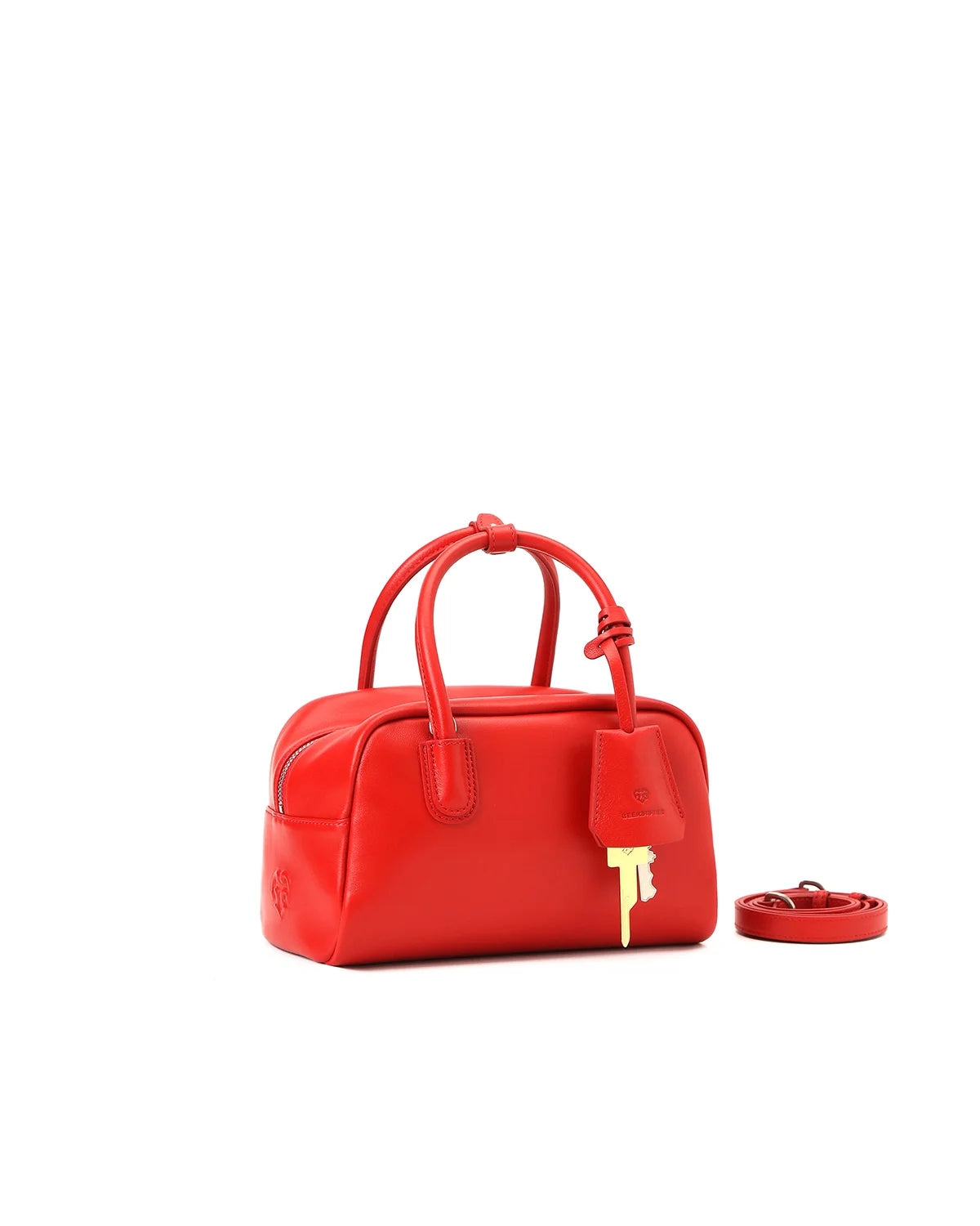 Beersister Top-grain Sheepskin Soft Boston Bag