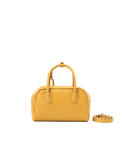 Beersister Top-grain Sheepskin Soft Boston Bag