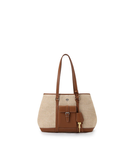 Beersister Straw Weave Tote Bag