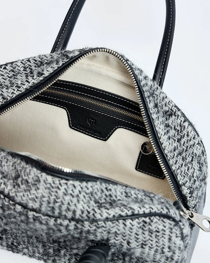 Beersister Vintage Wool Boston Bag