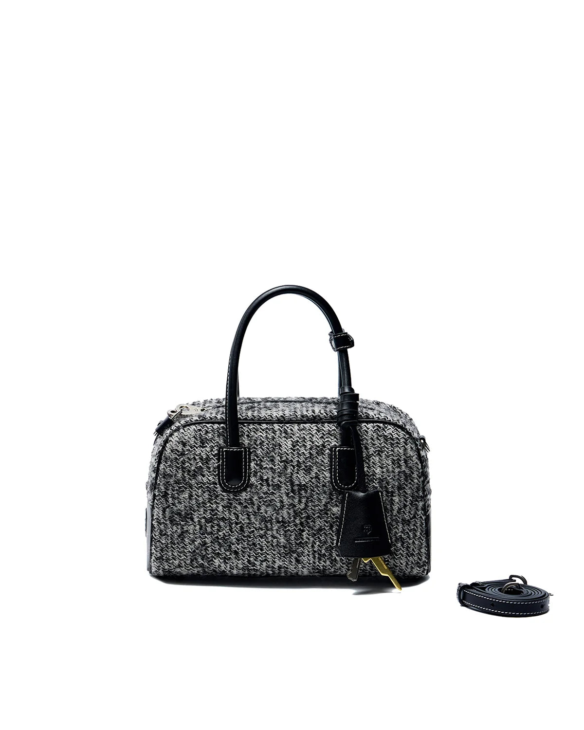 Beersister Vintage Wool Boston Bag