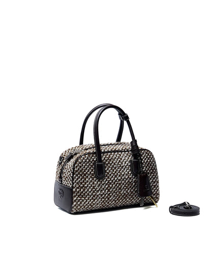 Beersister Vintage Wool Boston Bag