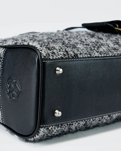 Beersister Vintage Wool Boston Bag