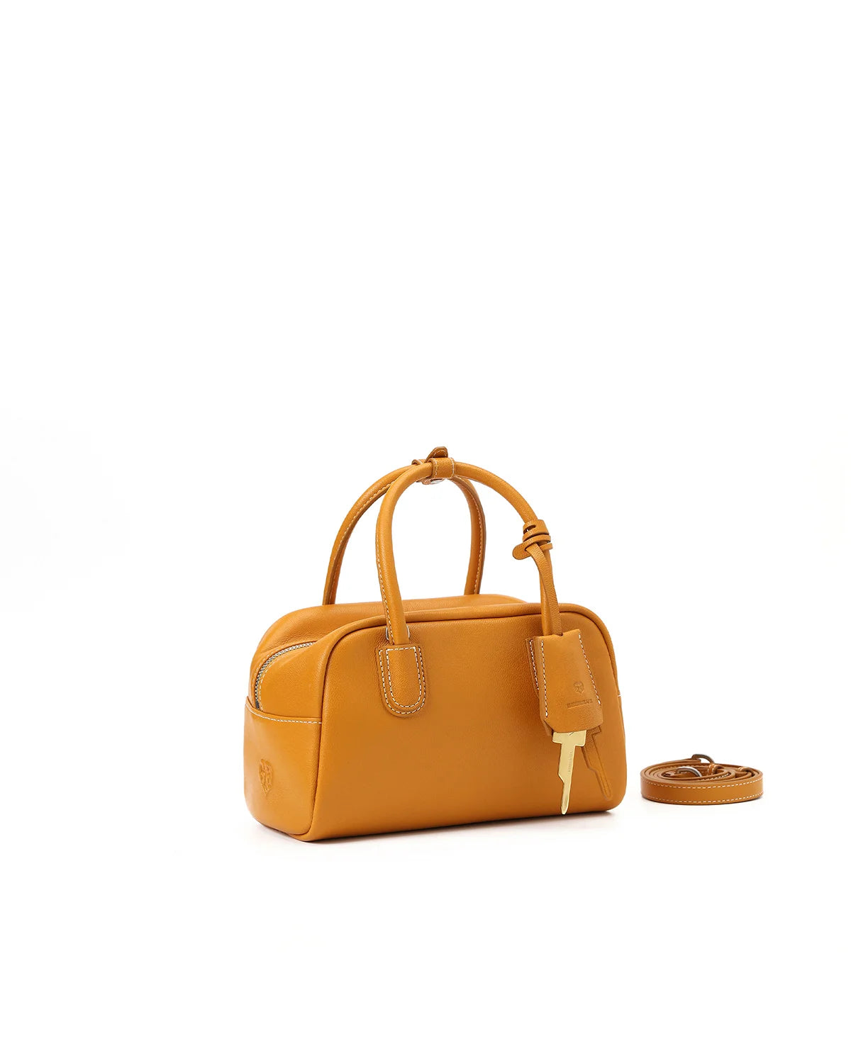 Beersister Vegetable-tanned Goatskin Boston Bag