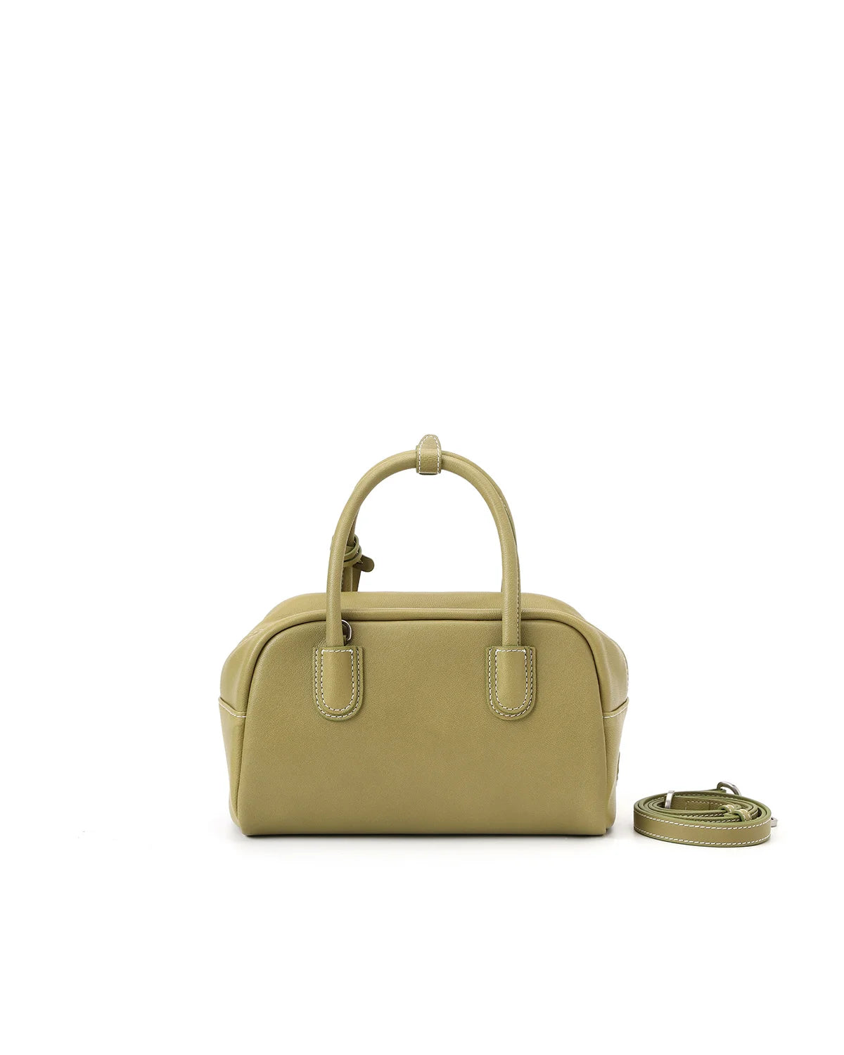 Beersister Vegetable-tanned Goatskin Boston Bag