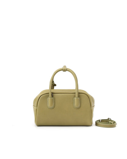 Beersister Vegetable-tanned Goatskin Boston Bag