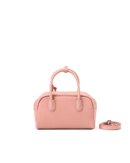 Beersister Vegetable-tanned Goatskin Boston Bag