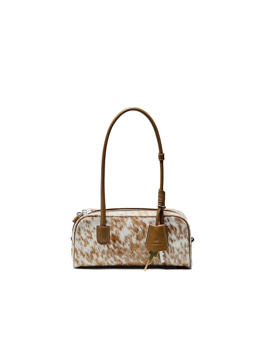 Beersister Spotted Cowhide Rectangle Boston