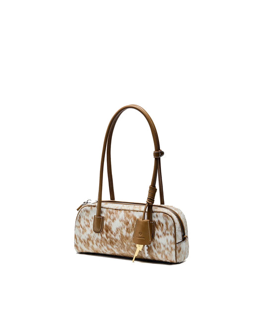 Beersister Spotted Cowhide Rectangle Boston