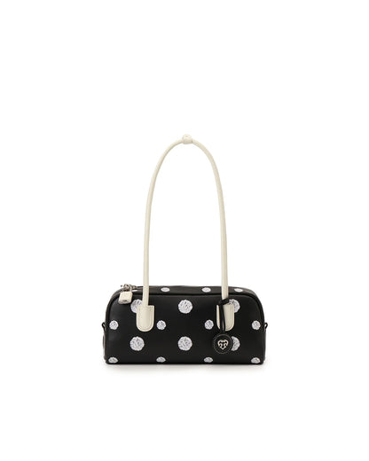Beersister Embroidered Polka Dot Rectangular Bag