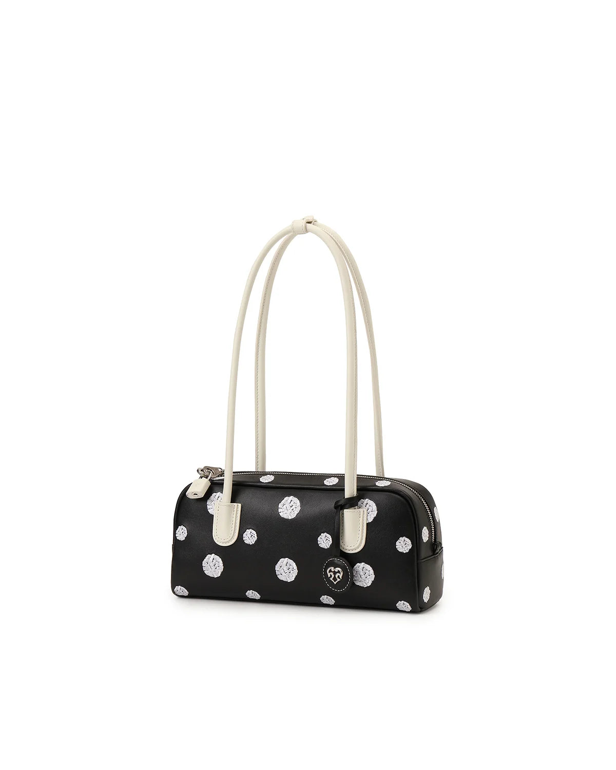 Beersister Embroidered Polka Dot Rectangular Bag