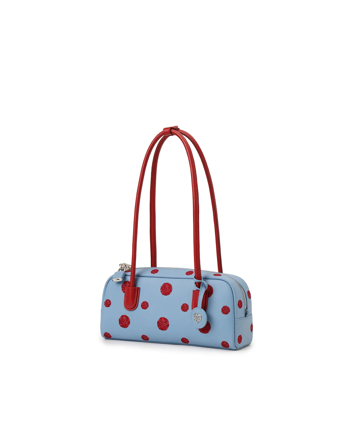 Beersister Embroidered Polka Dot Rectangular Bag